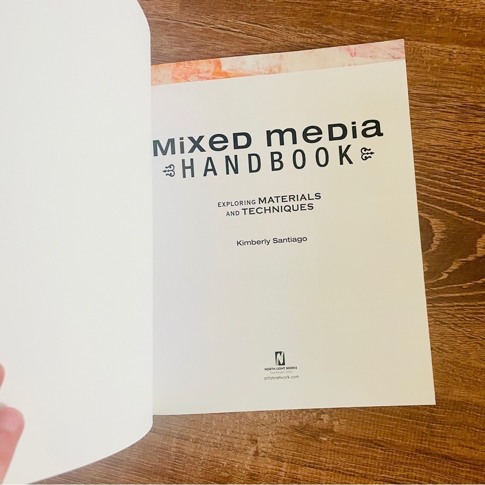 Mixed Media Handbook Softcover Craft Book Paperback - Picture 4 of 7